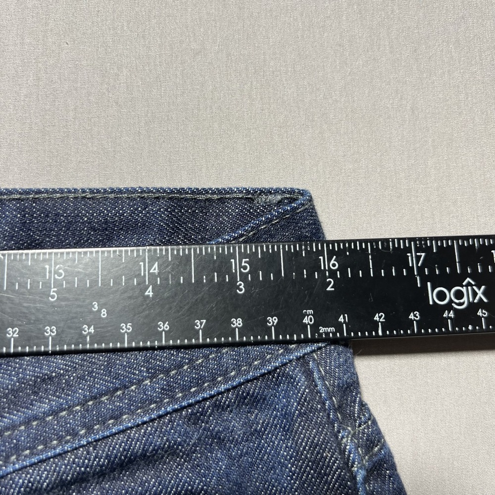 Naked & Famous Weird Guy Jeans Mens 32 Selvedge Denim Button Fly Indigo 32x33 - Picture 12 of 16